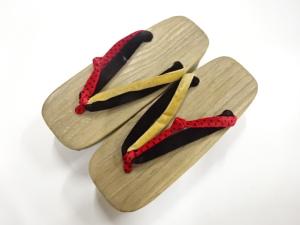 未使用品　桐下駄(22センチ)
